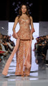 Strapless Embroidered Convertible Ensemble